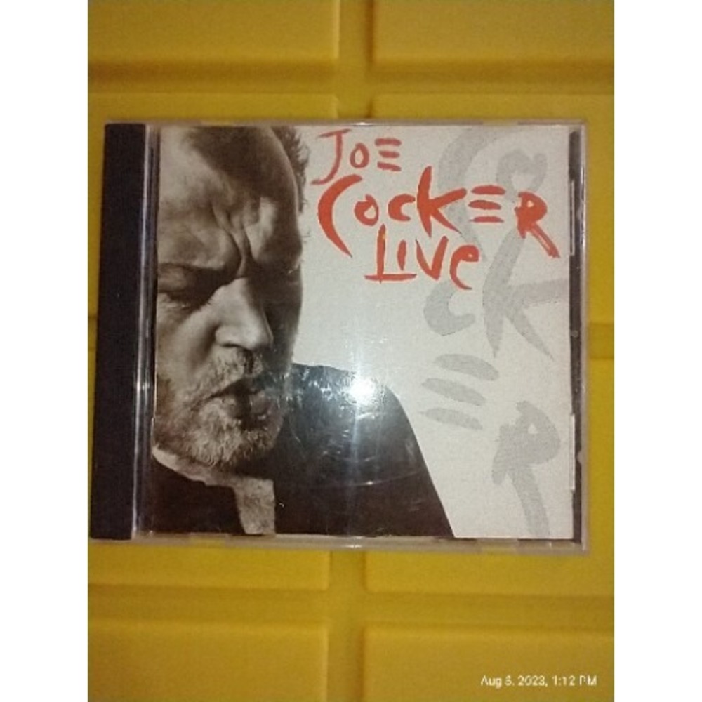 Joe Cocker Live CD 1990 Rock Parlophone Capitol 0077779341627 VG+